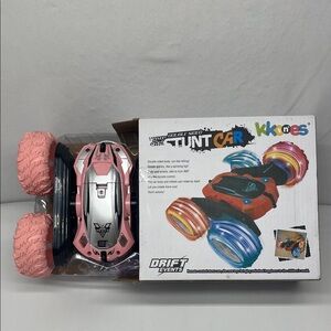 Double Sided Stunt Car - Pink